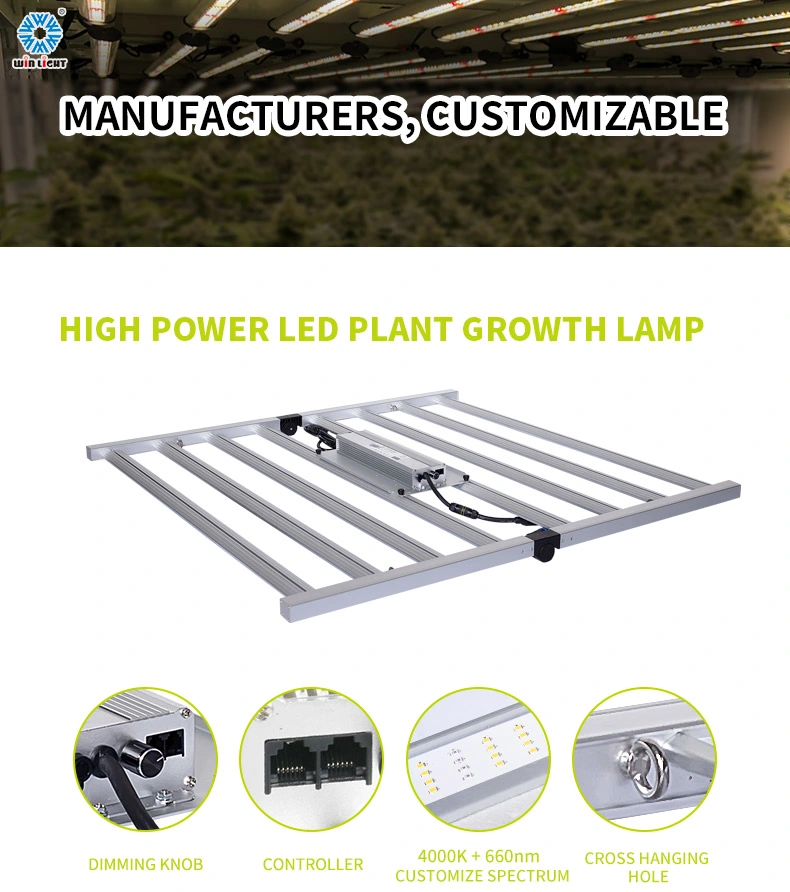 Hot-Selling DIY Full Spectrum Lm301b 301h Evo LED Panel 3000K 5000K LED Board 480W 600W Horticulture LED Plant Grow Light