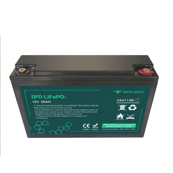 Paquet de batterie solaire rechargeable portatif d'ion du lithium LiFePO4 LiFePO4 de 12V 50ah LiFePO4